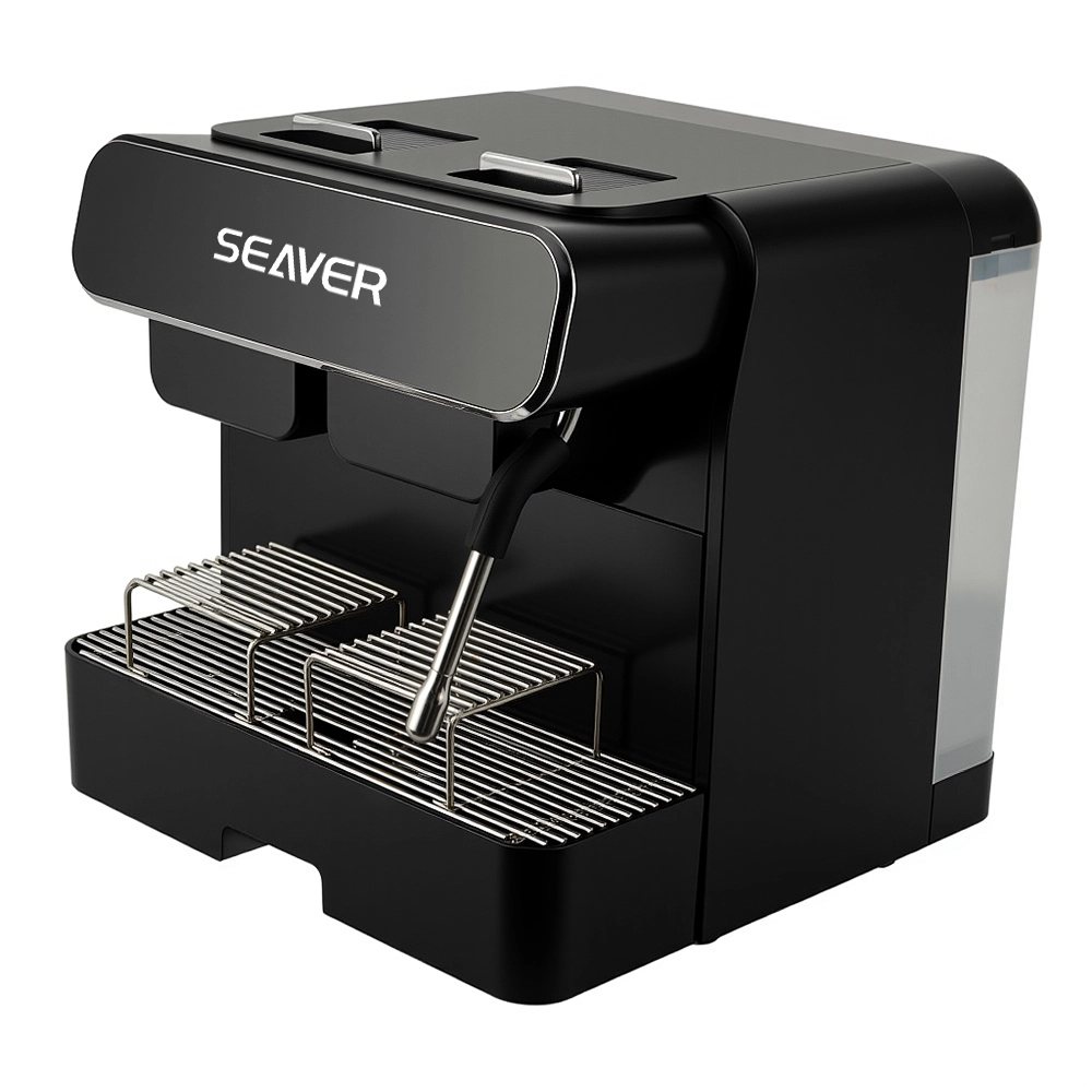 Double Head Capsule Coffee Machine na may Steam Function