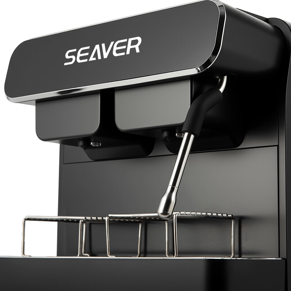 Double Head Capsule Coffee Machine na may Steam Function
